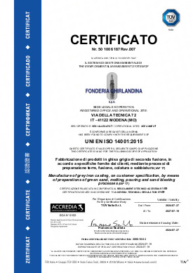 Certificato Nr.50 100 3397 Rev.007